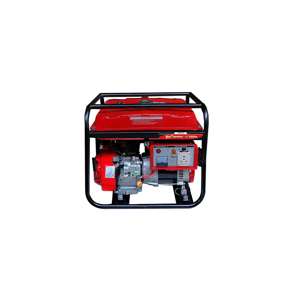 3.2 KVA Portable Generator, Model GE-3500R, Petrol Run,Recoil Start